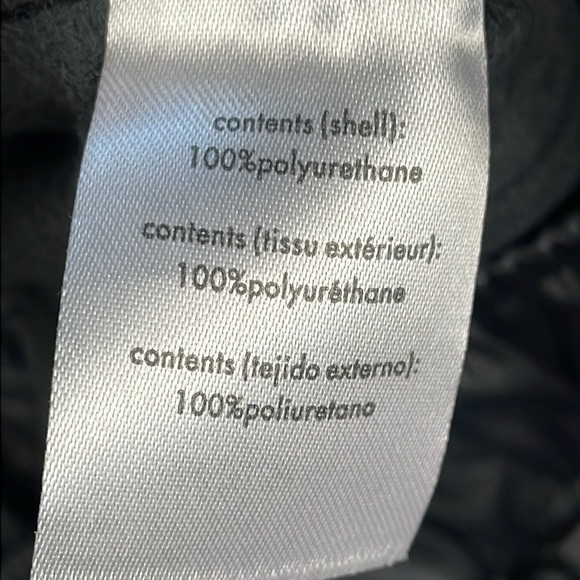 New WeWoreWhat Vegan Leather Jogger Pants Pull On Black Sz XS - Picture 13 of 13